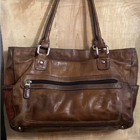 Vintage Fossil Women’s Genuine Shoulder Bag - Picture 3 of 9